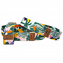 Spokey HOME JUNGLE SET Sada 3 posilovacích bavlněných gum + obal