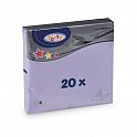 Papírové ubrousky fialové 20 ks