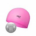 Silikonová čepice NILS Aqua NQC PK02 světlerůžová