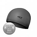 Silikonová čepice NILS Aqua NQC SL02 tmavěšedá