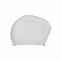 Silikonová čepice pro dlouhé vlasy NILS Aqua NQC LH šedá