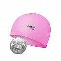 Silikonová čepice NILS Aqua NQC Dots růžová