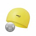 Silikonová čepice NILS Aqua NQC Dots žlutá