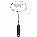 Badmintonová raketa WISH Steeltec 9, červená