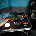 Kempingová sada 2 hrnců s příborem NILS Camp NC1704