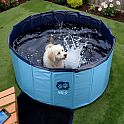 Skládací bazén pro psy NILS NC2804 100x30 cm