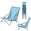 Plážové křeslo NILS Camp NC3035 modré