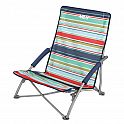 Plážové křeslo NILS Camp NC3035 červené/modré
