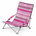 Plážové křeslo NILS Camp NC3035 růžové
