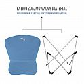 Skládací křeslo NILS Camp NC3051 modré