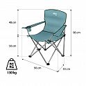 Skládací židle NILS Camp NC3079 zelená
