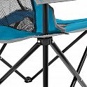 Turistické křeslo NILS Camp NC3302 modré/šedé
