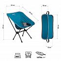 Ultralehké skládací křeslo NILS Camp NC3320 modré