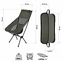 Ultralehké skládací křeslo NILS Camp NC3321 khaki