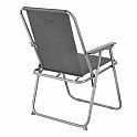 Skládací kempingové křeslo NILS Camp NC3503 šedé