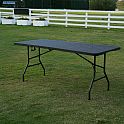 Skládací kempingový stůl NILS Camp NC1618 antracitový