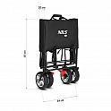 Kempingový vozík NILS Camp NC2603 černý