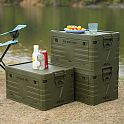Skládací box s víkem NILS Camp NCB4004 50L zelený