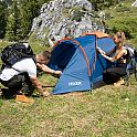 Turistický stan NILS Camp NC6010 Hiker modrý
