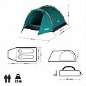 Turistický stan NILS Camp NC6010 Hiker zelený
