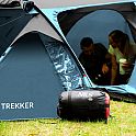 Turistický stan NILS Camp NC6012 Trekker modro-šedý