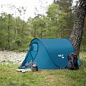 Samorozkládací plážový stan NILS Camp NC3743 modrý