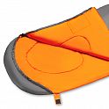Prodloužený spací pytel NILS Camp NC2008 šedý/oranžový