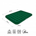 Nafukovací matrace NILS Camp NC2803 zelená 203x152x22 cm