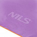 Ručník z mikrovlákna NILS NCR12 fialová/oranžová