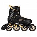 Kolečkové brusle NILS Extreme NA22151 Armour černá-zlatá