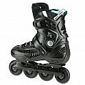 Slalomové kolečkové brusle NILS Extreme NA20001 černé