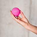 Masážní míč HMS BLC01 růžový - Lacrosse Ball