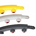 Masážní hula hoop obruč HMS HHP005 85 cm