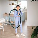 Masážní hula hoop obruč HMS HHP006 98 cm
