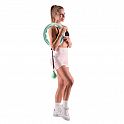 Masážní hula hoop HMS HHW06 se závažím a počítadlem zelená