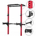 Multifunkční posilovací stojan - Power Rack HMS KLT22 červený