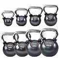 Vinylový kettlebell s chromovaným úchopem HMS KGC 20 kg