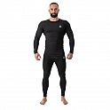 Pánské tréninkové tričko DBX BUSHIDO Rashguard RSL Black