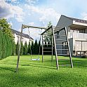Ocelová konstrukce na zahradní houpačku s prolézačkou / žebřinami MARBO MO-Z6