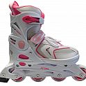 Dívčí brusle s vyměnitelným podvozkem vel. 29-32 - 0