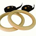 Gymnastické kruhy - dřevěné