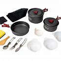 Acra C21 camping set nádobí alluminium pro 2-3 osoby