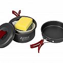 Acra C20 camping set nádobí alluminium pro 1-2 osoby