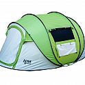 Acra Outdoor ST30 samorozkládací stan pro 2-3 osoby/2seconds - zelený se zatmavením