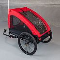 Přívěsný vozík Bellelli za kolo pro domácí mazlíčky červený
