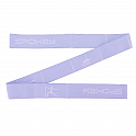 Spokey YOGA TAPE Elastický pás na jógu s oky, fialový