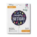 Fóliový balonek Happy Birthday Čepičky 46 cm