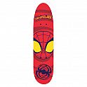 Skateboard Spiderman, červený