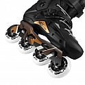Slalomové brusle NILS Extreme NA1601 Slayd černé