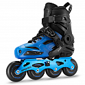 Spokey FREESPO JUNIOR Dětské kolečkové brusle, modré, vel. 27-38